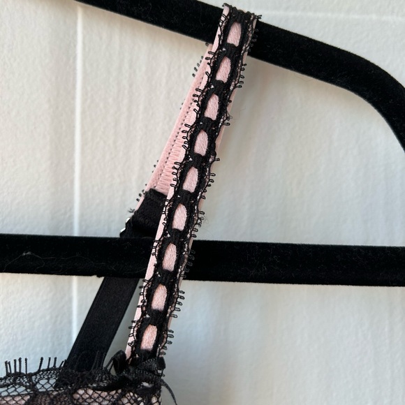 Victoria Secret Black and Pink Corset - Picture 6 of 9